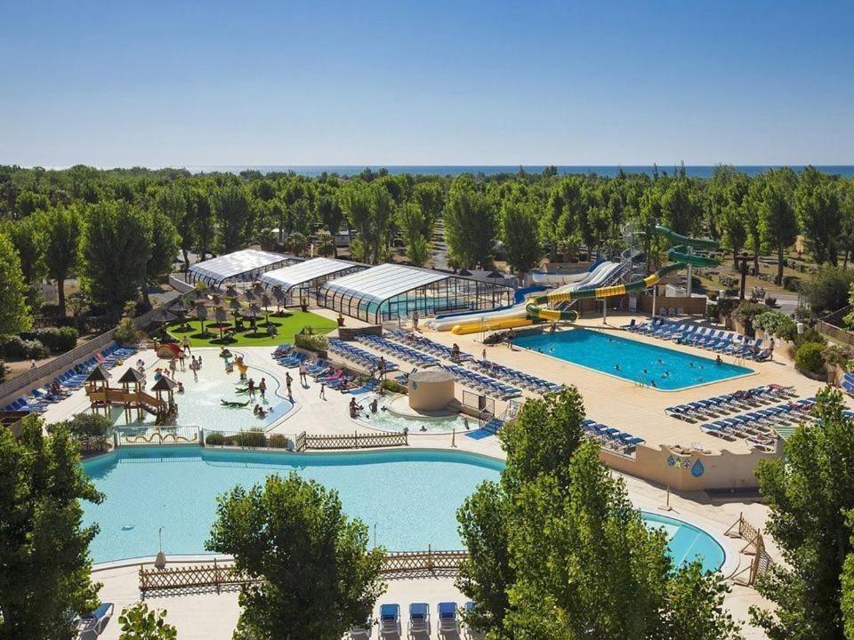 Mobilhome Lodge 3 Chambres, 500M Plage, Camp 5 Etoiles Vendres Exterior foto
